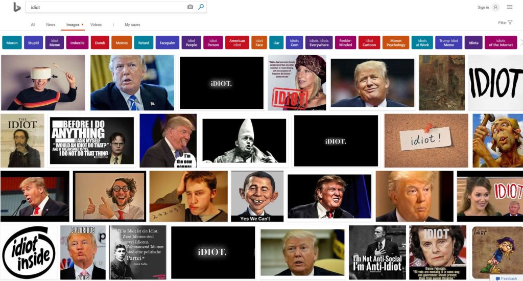 Bing Search Idiot Images 12 Dec 2018