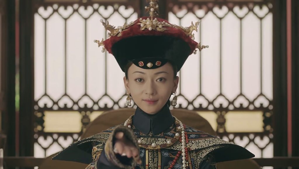 Imperial Noble Consort Wei Yingluo at the end of Story of Yanxi Palace