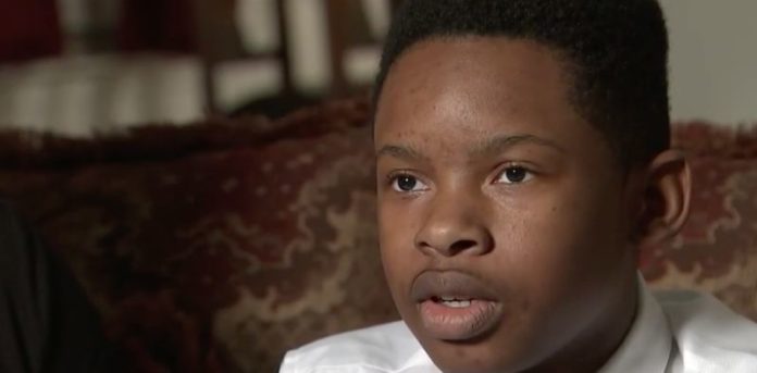 Christian Philon 12 year old straight A student suspended for using counterfeit money