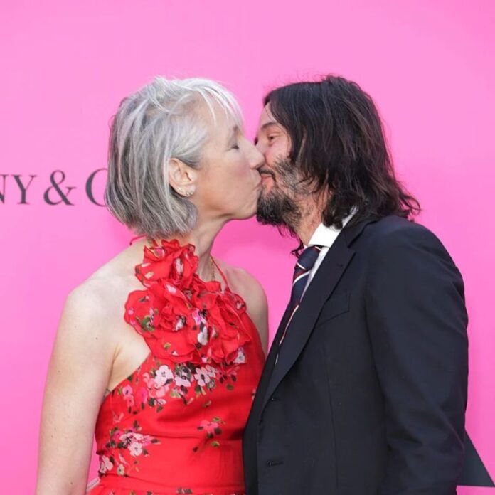 Keanu Reeves and Alexandra Grant Showcase Their Love on the Red Carpet