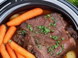 How to Make Easy Slow Cooker Pot Roast with Carrots and Potatoes