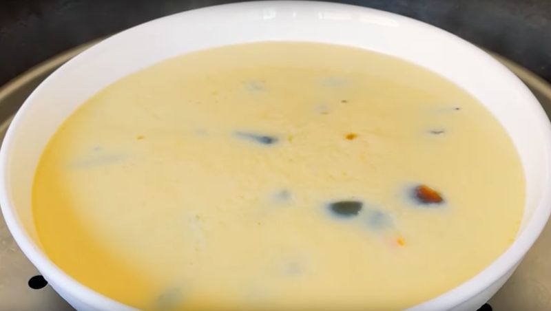Deliciously Creamy Steamed Three Colored Eggs Recipe - The Ultimate Fusion of Flavors!
