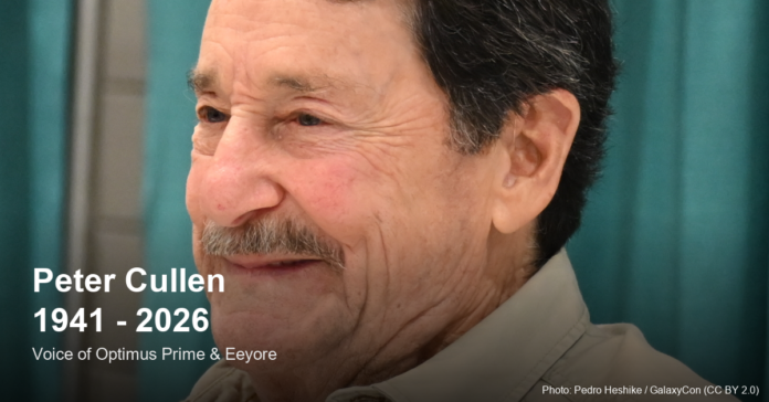 Peter Cullen, voice of Optimus Prime