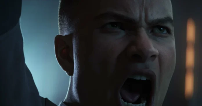 StarCraft Dominion marine screaming during a Zergling assault in the BlizzCon 2026 announce cinematic