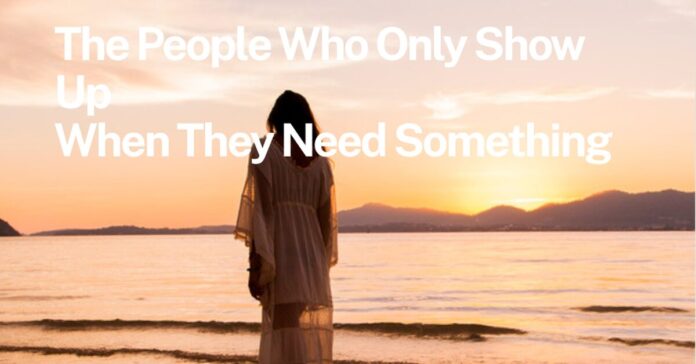 Woman walking alone on the beach at sunset, symbolizing letting go of one-sided relationships