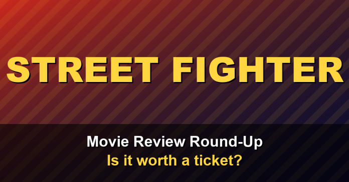 Street Fighter movie reviews round-up title graphic