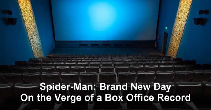 Spider-Man Brand New Day box office record